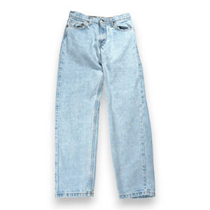 Vintage Levis Jeans Mens 28x30 Blue 550 Relaxed Fit Light Wash 90s 30x30 Tag